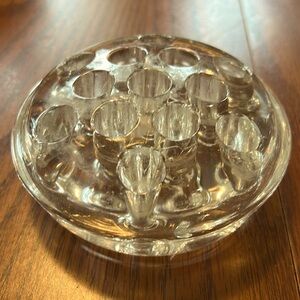 Antique glass frog
